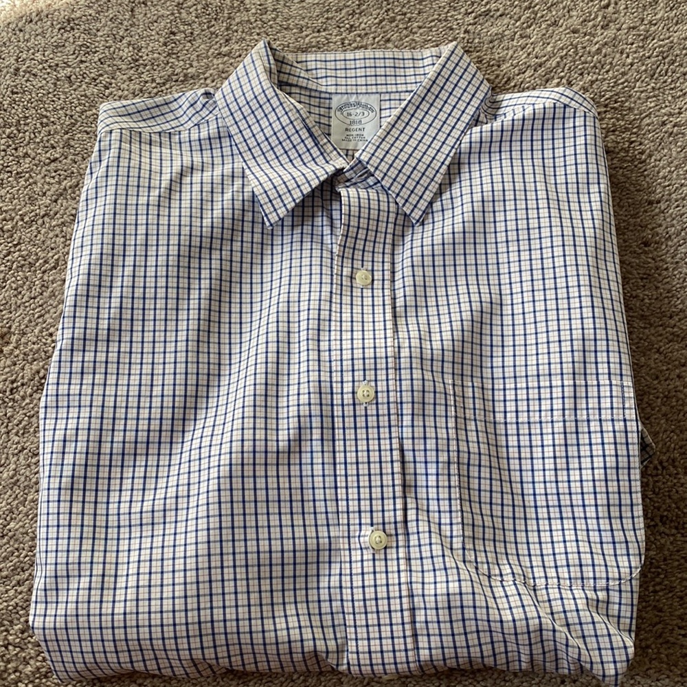 Brooks Brothers Regent Long Sleeved Dress Shirt